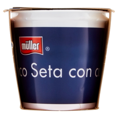 Yogurt Bianco Seta con Cuore di Lamponi, 2x125 g